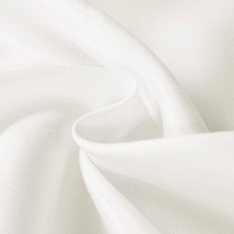 Cupuamon Rectangle Tablecloth 90x156 inch Washable Polyester Fabric Table Cloth for Wedding Party Dining Banquet Decorationï¼ˆ90x156, Ivoryï¼‰ - Image 4